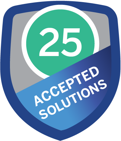 Accepted Solution 25
