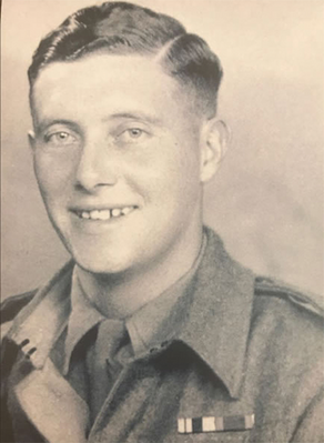 Bert Cook, circa 1940, in army uniform